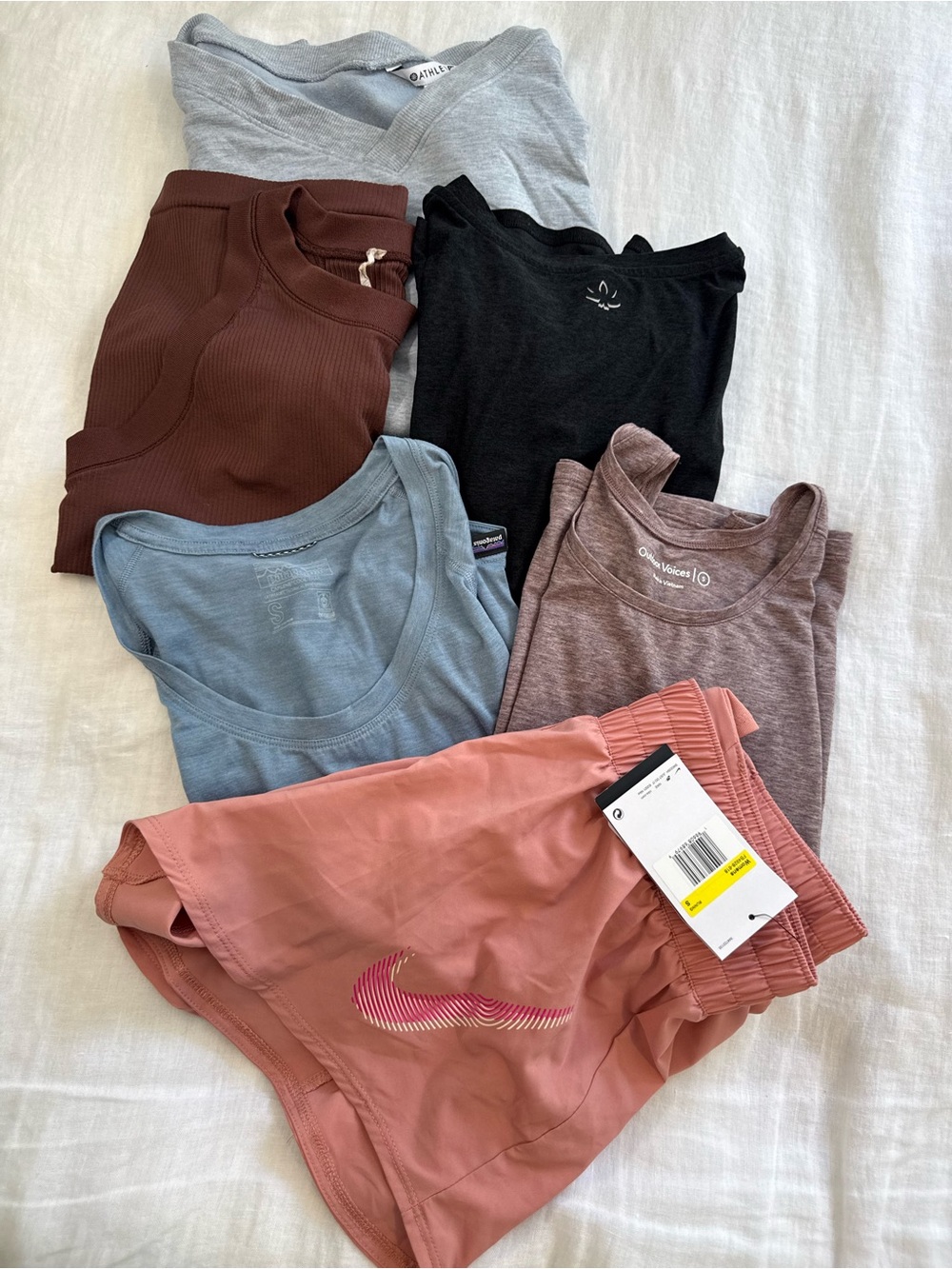Athleta, Patagonia, Nike, Outdoor Voices, Beyond Yoga Size Small Running Bundle